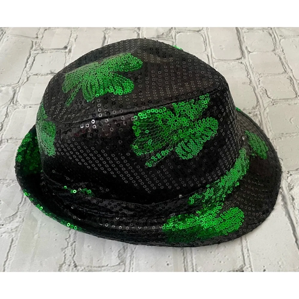 Rubies Costume LED Light Up Sequin St. Patrick’s Day Fedora Hat